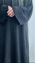 Load image into Gallery viewer, Chiffon Shimmery Galaxy Abaya Green (Ramadan edition)
