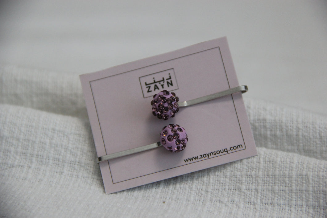 Hijab Pins - Scarf Brooches - Lavender