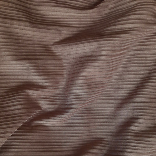 Brown textured jersey hijab