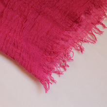 Load image into Gallery viewer, Cotton Crinkle Hijab - Hot Pink
