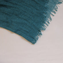 Load image into Gallery viewer, Cotton Crinkle Hijab - Deep Turquoise
